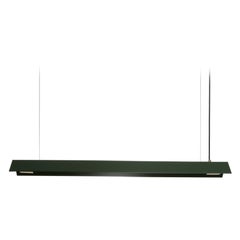 Petite lampe suspendue verte « Misalliance Ex Bottle » de Lexavala