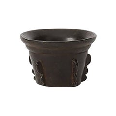 Spanish Gothic Mortar in Bronze, 15th-16th Century