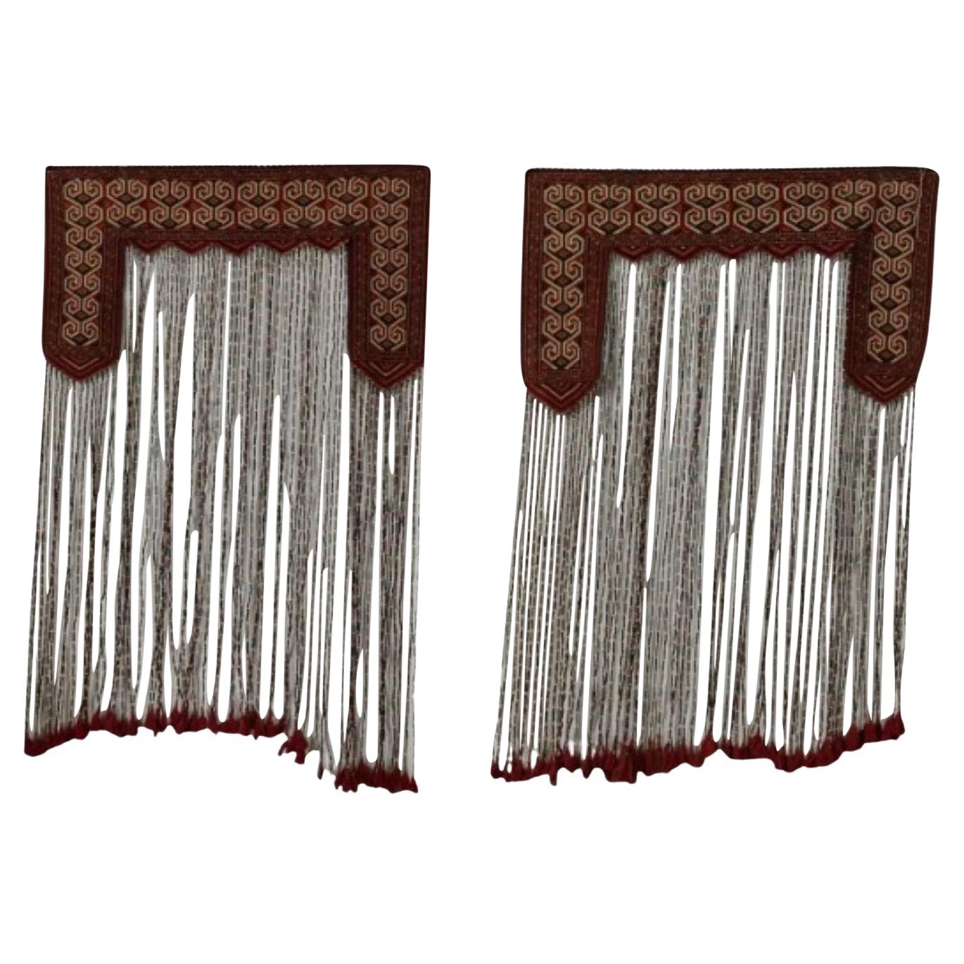 Pair Middle Eastern Kapanuk Wall Rugs For Sale
