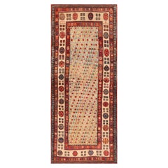 Vintage Caucasian Talish Rug. 3 ft 9 in x 8 ft 8 in