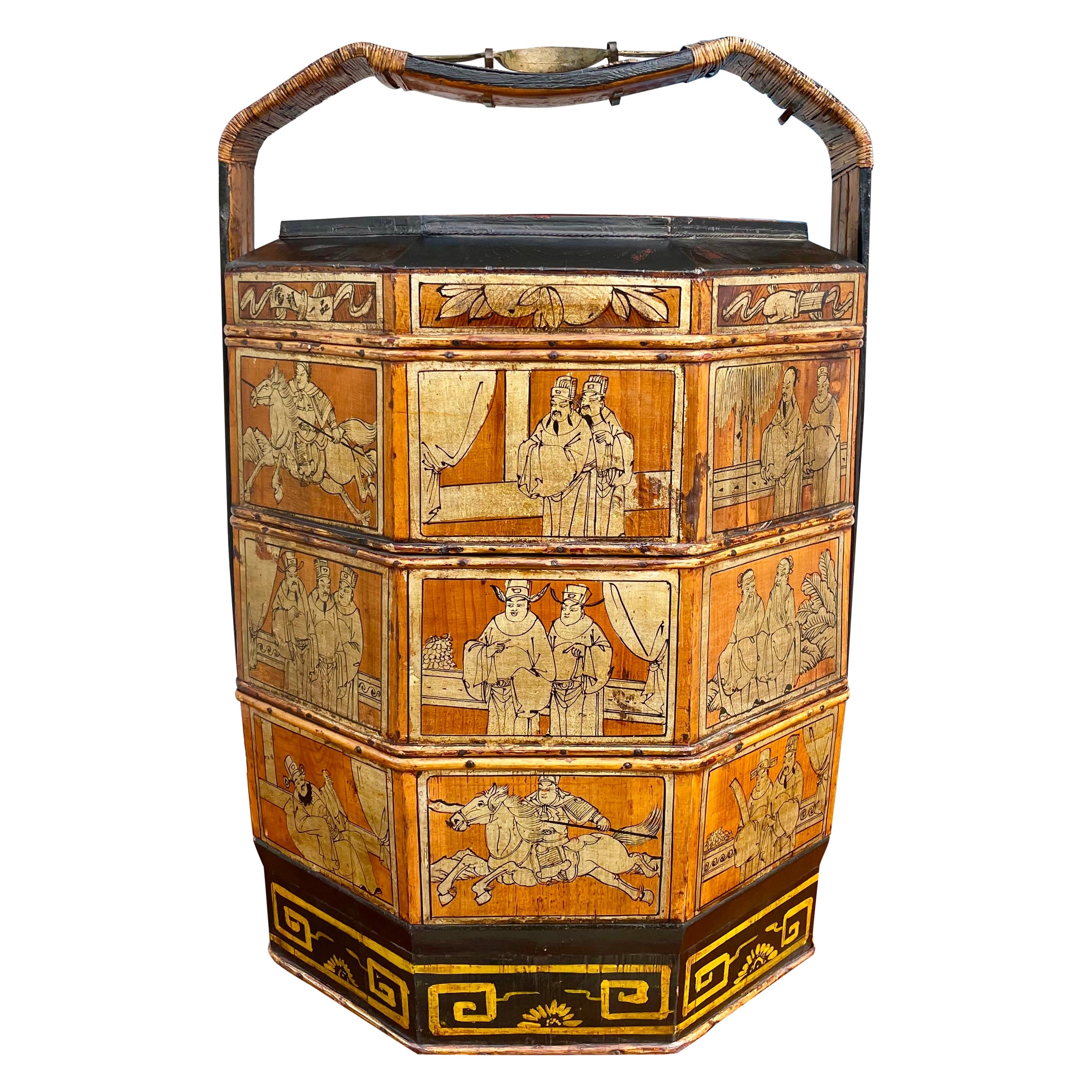 Vintage Chinese Wedding Basket