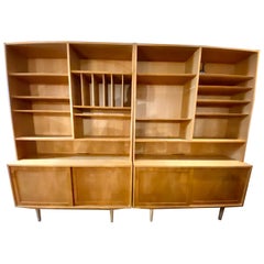 Pair of Danish Modern Bookcases by Poul Hundevad
