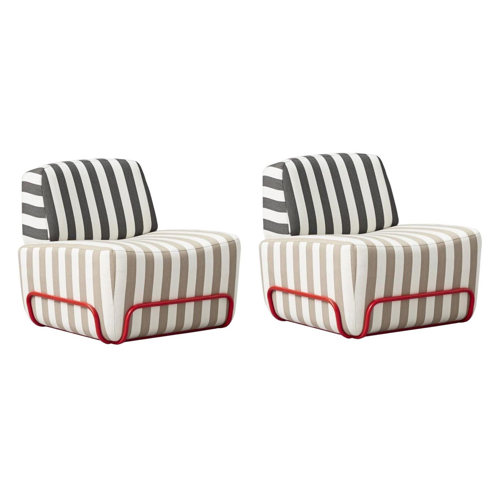 Pair of Pigro Armchair by Pepe Albargues For Sale
