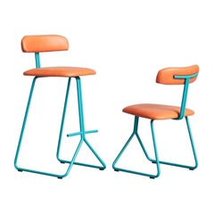 Set of Rider Stool & Chair by Pepe Albargues