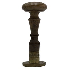 Metal Stamp with Wooden Handle, Italy, 19th Century