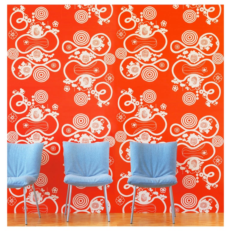 Little Butterfly Loop wallpaper For Sale at 1stDibs