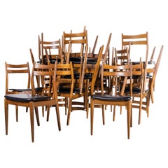 1960's Mid Century Dining Chairs - Verschiedene Mengen verfügbar