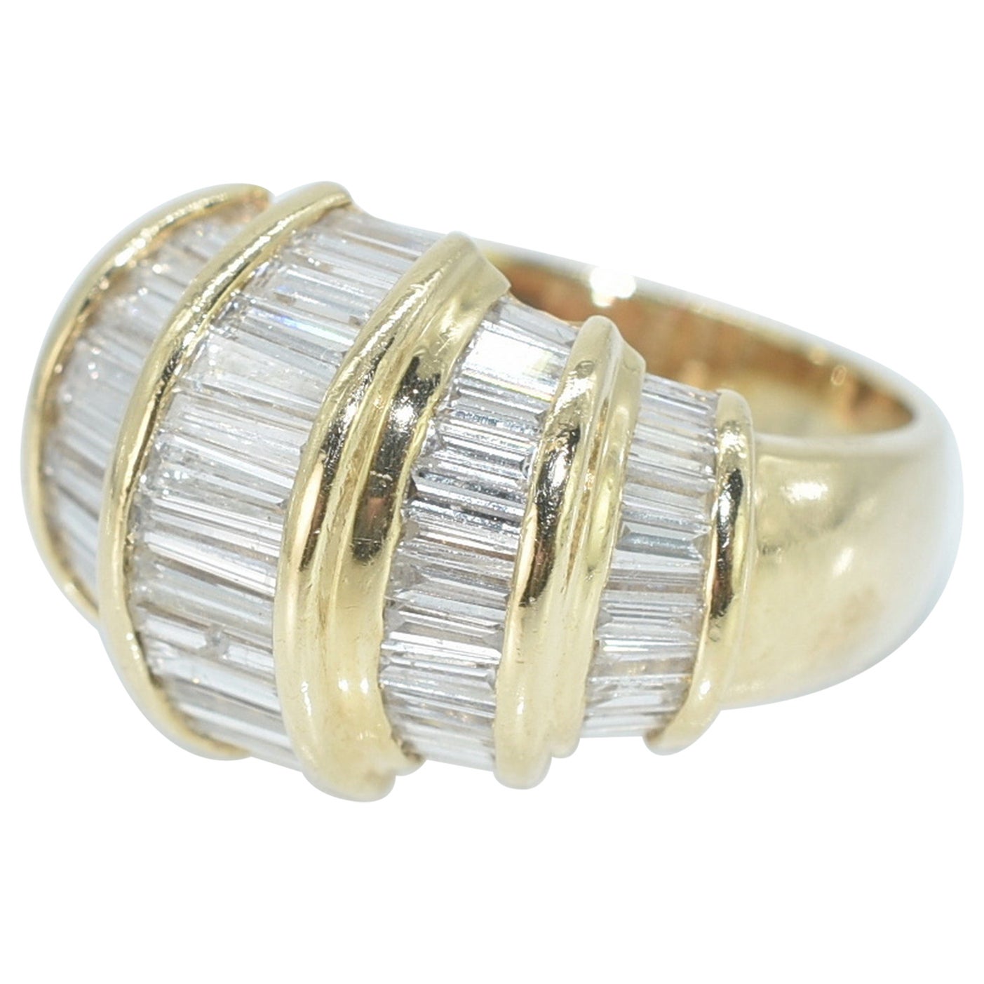 Ring aus 14 Karat Gold mit Diamanten, 1,25 Karat