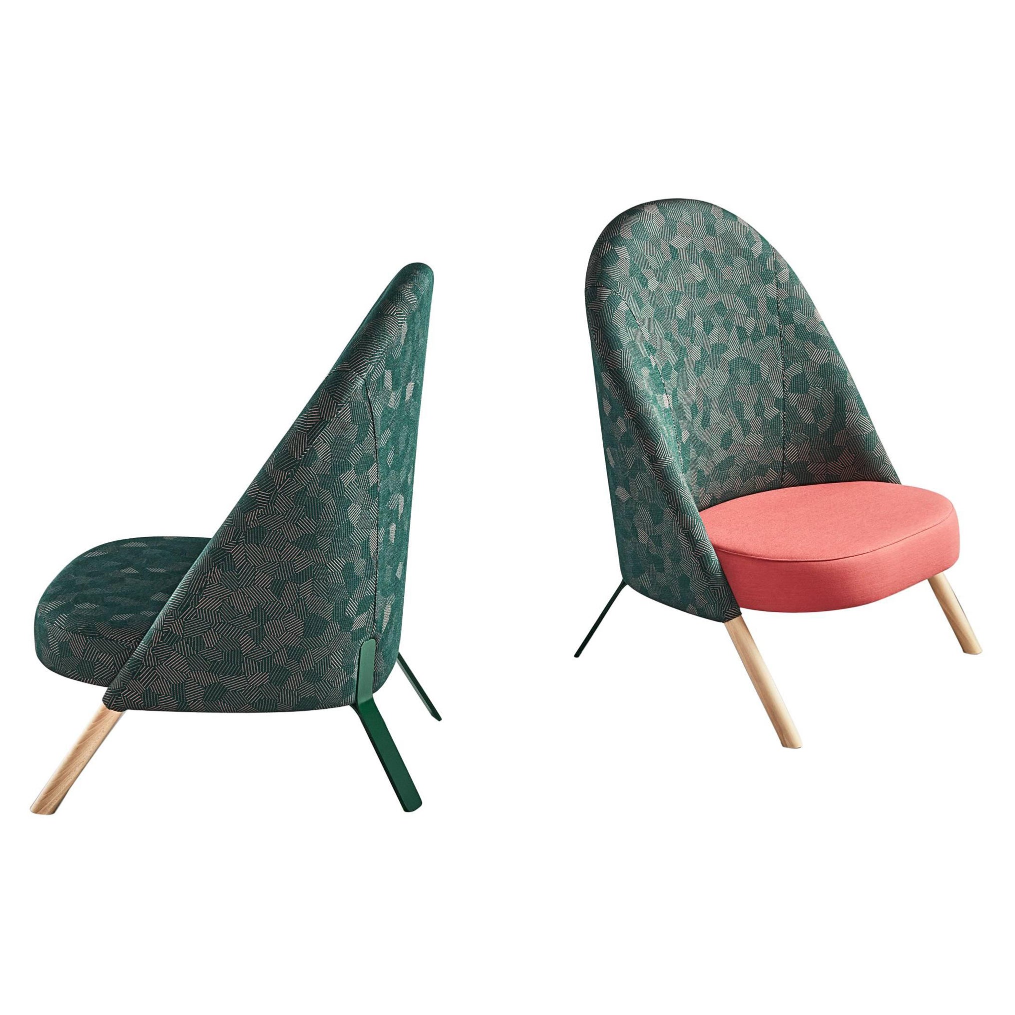 Pair of Okapi Armchairs by Pepe Albargues For Sale