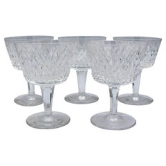 Vintage "Alana" by Waterford Cocktail or Liquor Glasses, Set of 5