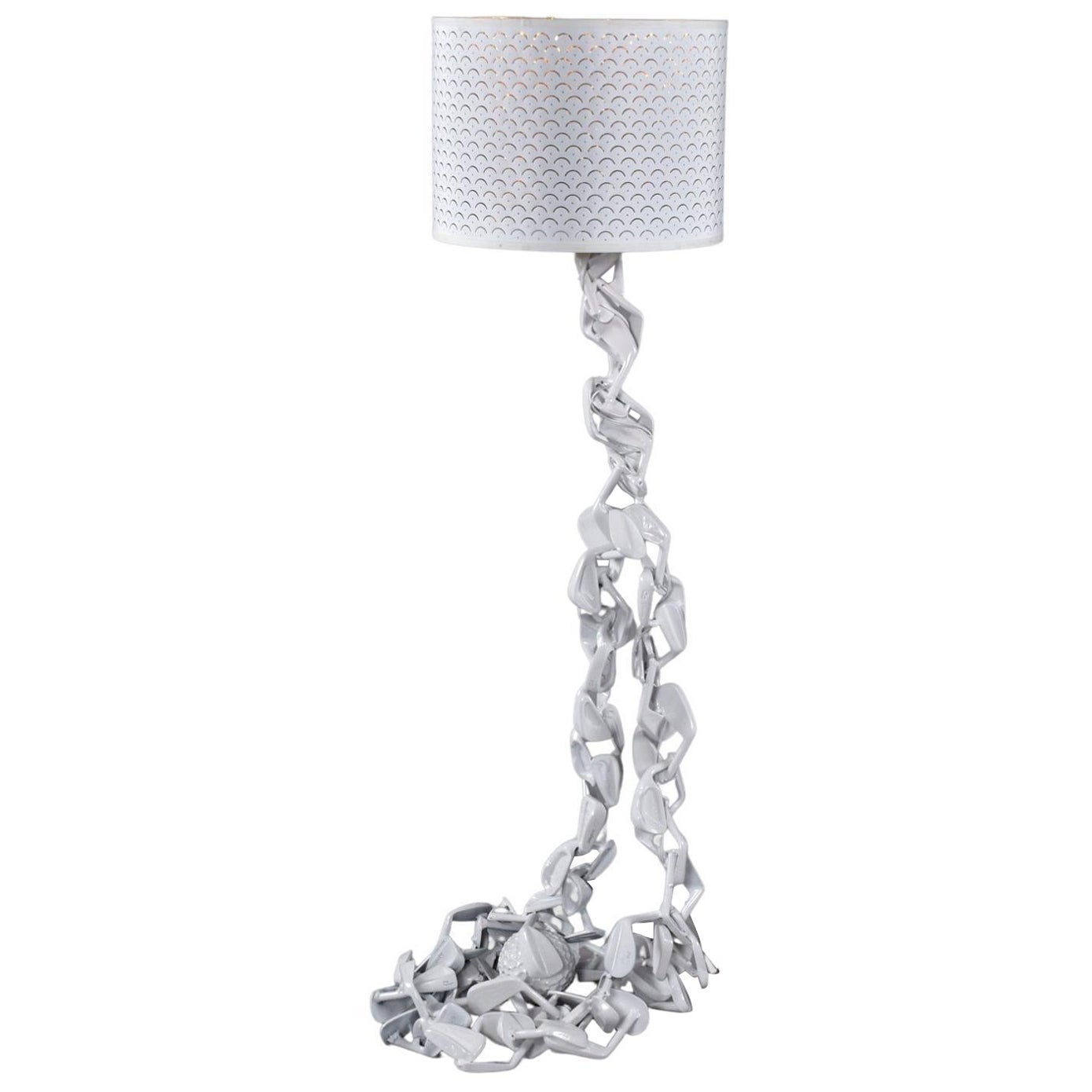 Lampadaire de club de golf - Sculpture Pop Art faite en studio