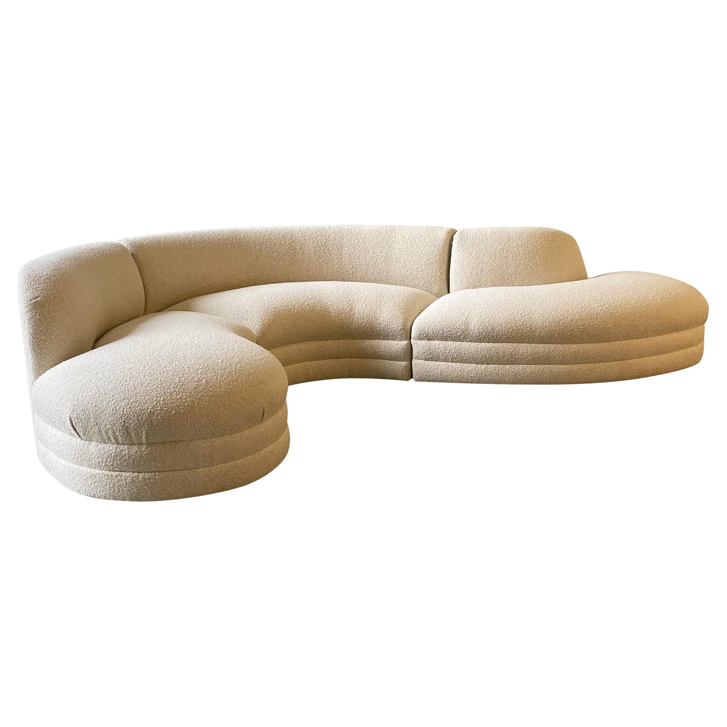 Vintage Serpentine Sofa
