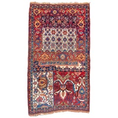 Ancien tapis persan Bidjar Wagireh, 19ème siècle