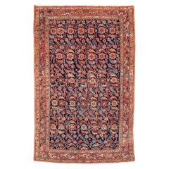 Tapis persan ancien Malayer long, vers 1900