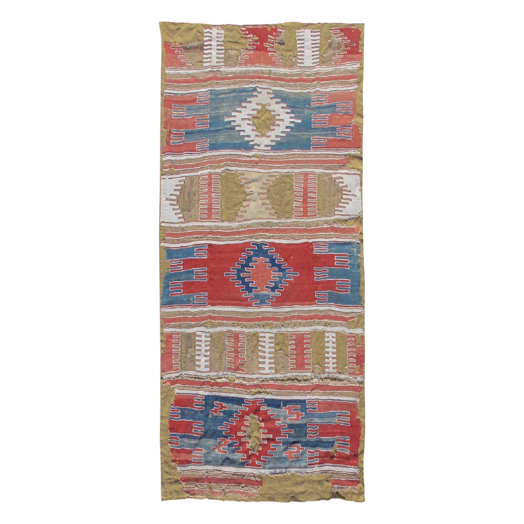 Westanatolischer Kilim-Teppich, um 1700 im Angebot