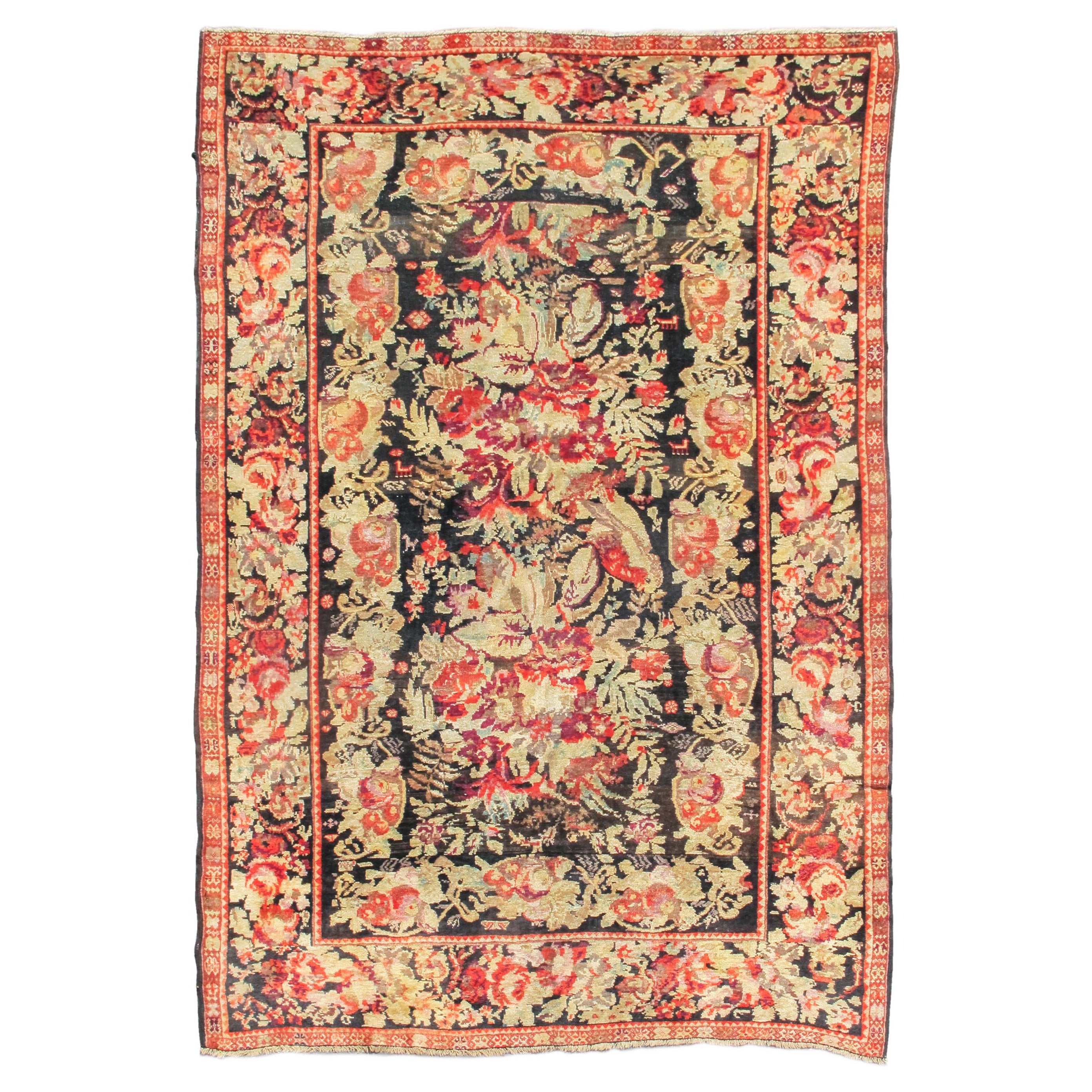 Antique Caucasian Karabagh Rug, 19th Century