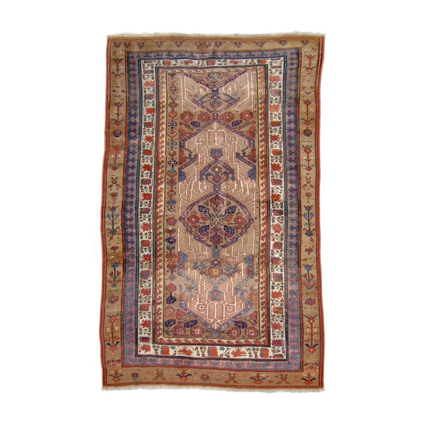 Antiker persischer Serab-Teppich, 19. Jahrhundert