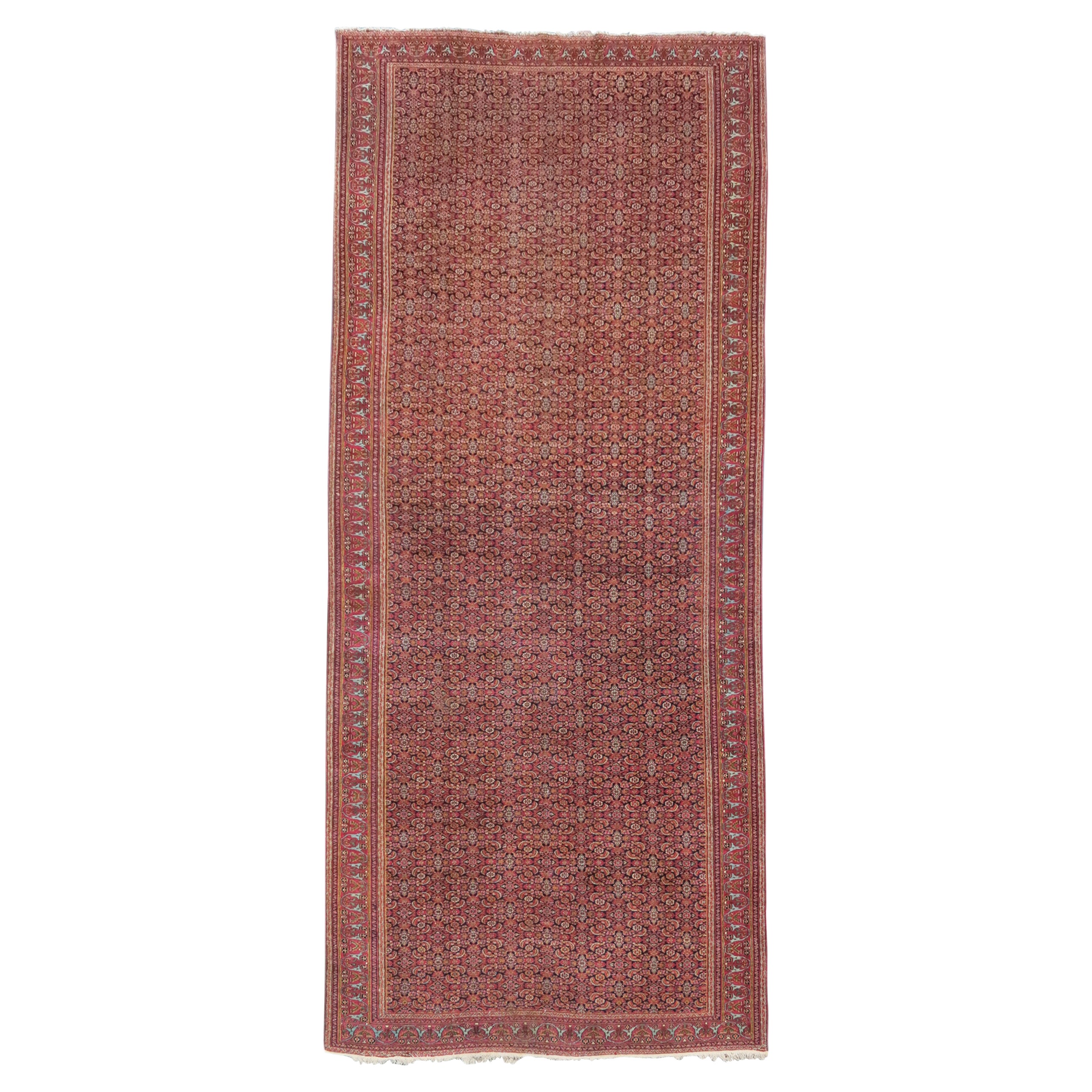 Khorassan Gallery Carpet, Late 19th century For Sale