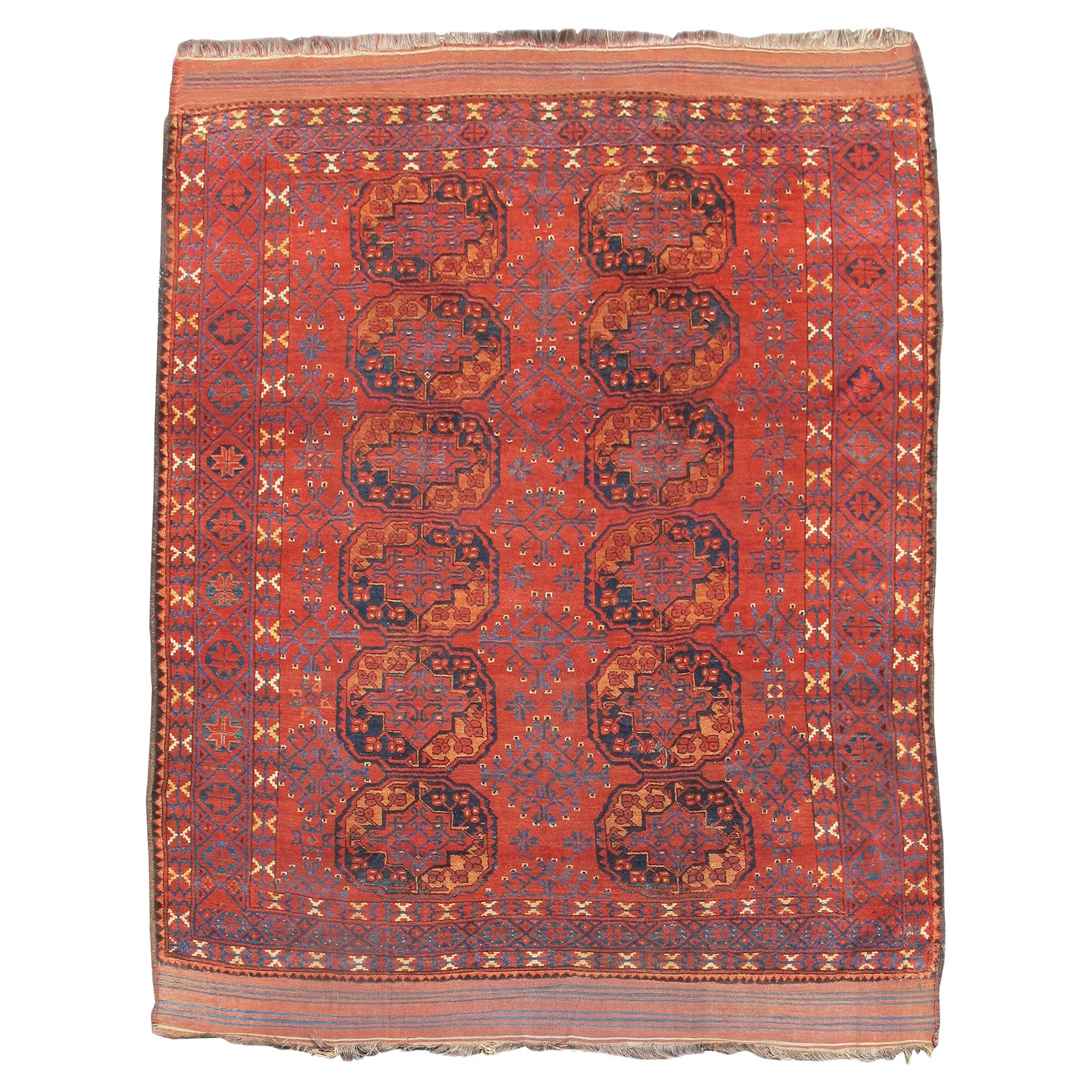 Ersari Main Carpet, 19th century For Sale