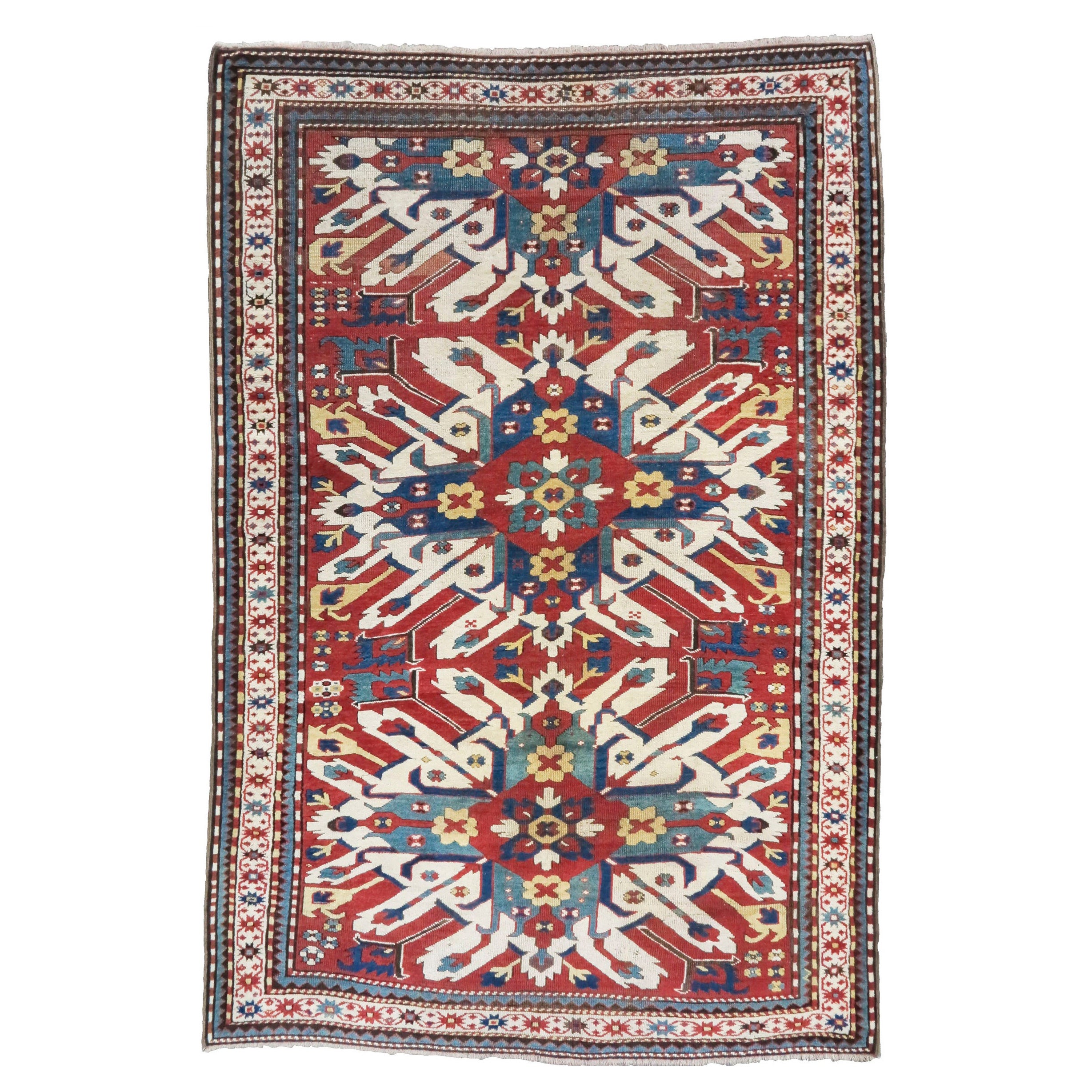 Eagle Karabagh Rug, 19th century For Sale