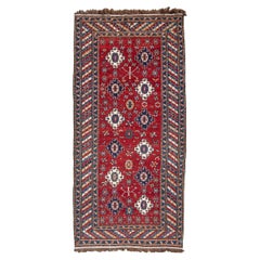 Antique Shirvan Long Rug, Late 19th Century