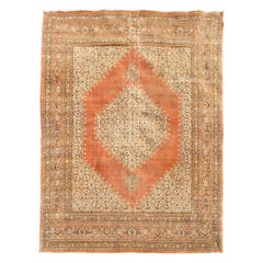 Antiker persischer Täbris-Teppich, um 1900