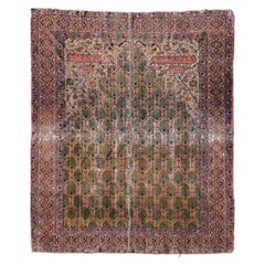 Antique Indo-Persian Prayer Rug, Early 19th Century