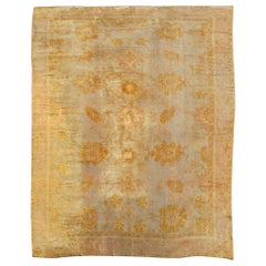 Tapis antique d'Oushak d'Anatolie, vers 1900