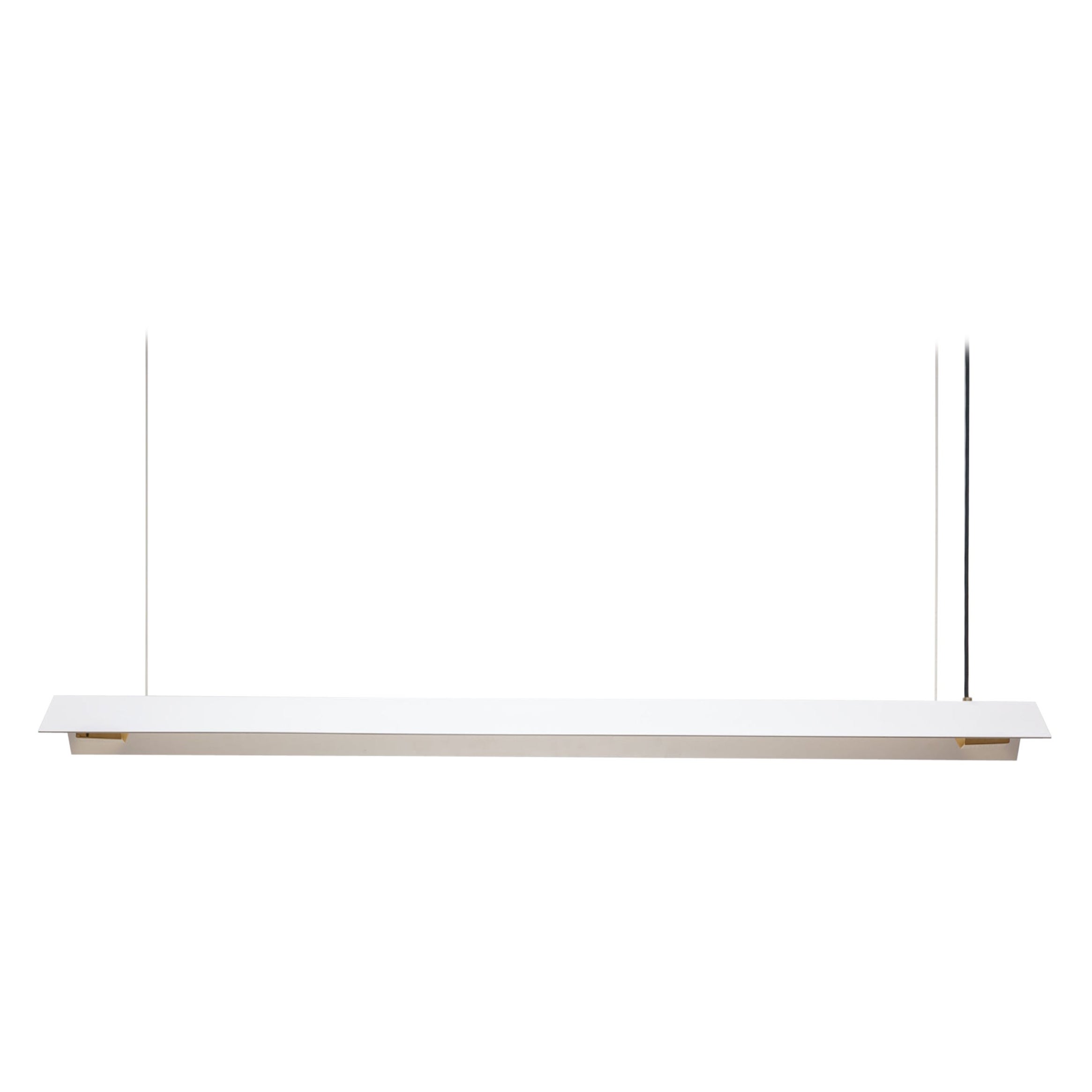Large Misalliance Ex Pure White Suspended Light by Lexavala For Sale