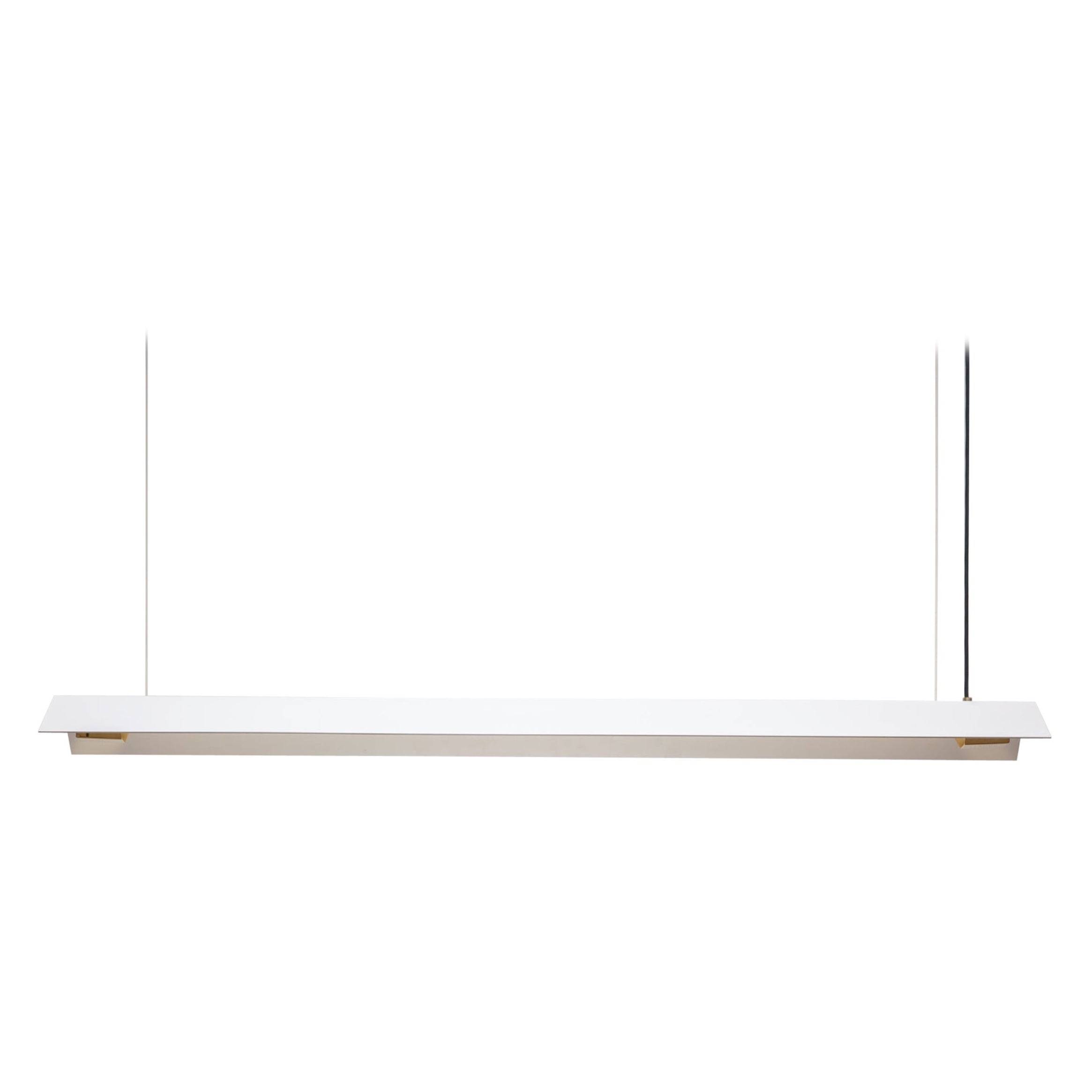 Lampada a sospensione Medium Misalliance Ex Pure White di Lexavala
