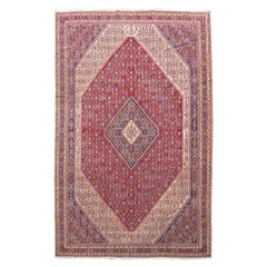Vintage Large Mint Condition Persian Qashqai Carpet, Late 20th Century