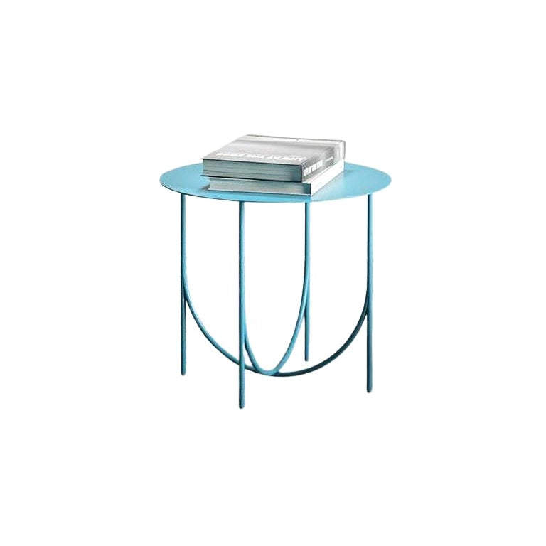 Bistable Aureo Contemporary Brass Side Table Made in Italy by LapiegaWD