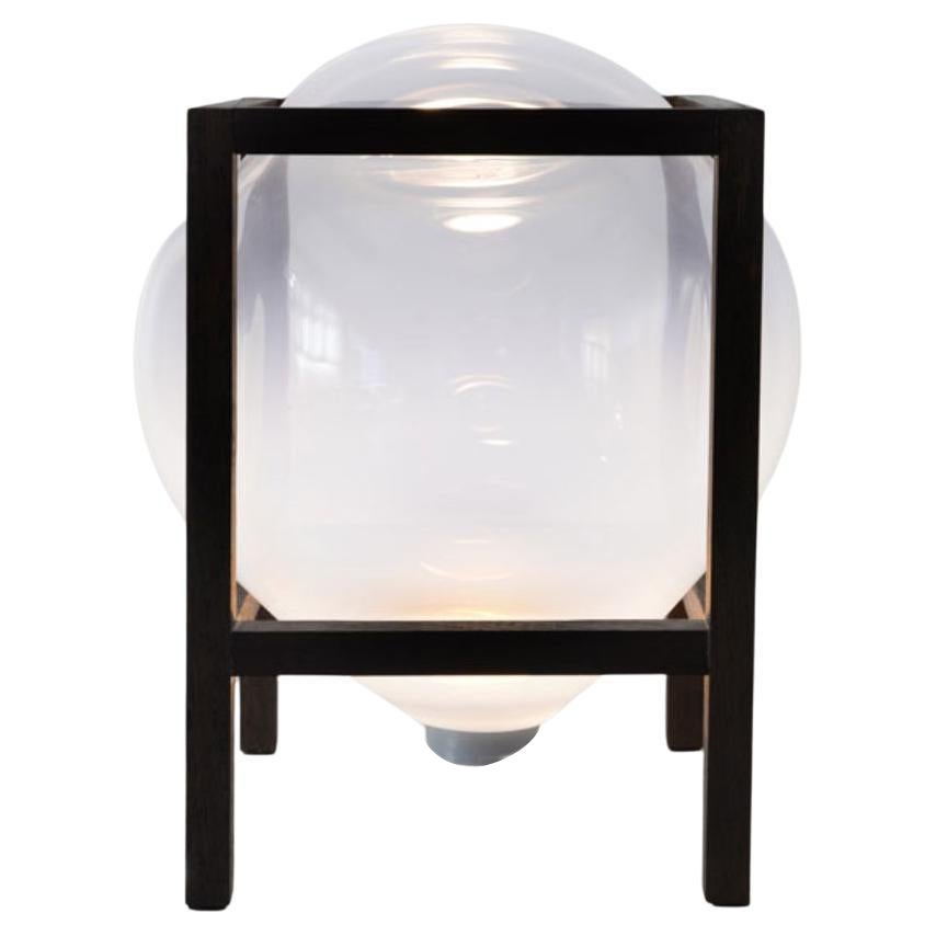 Round Square White Balloon Table Light by Studio Thier & Van Daalen For Sale