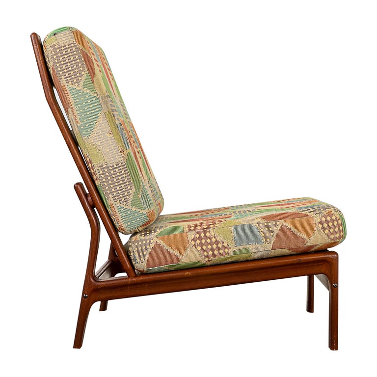 Danish "Australia" Teak Lounge Chair by Komfort For Sale at 1stDibs