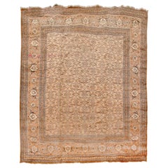 Grand tapis persan ancien de Tabriz, 19ème siècle