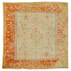 Antiker großer übergroßer anatolischer Borlu-Teppich, frühes 20. Jahrhundert