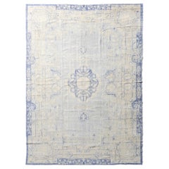 Vintage Turkish Anatolian Distressed Rug