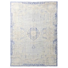 Retro Turkish Anatolian Distressed Rug