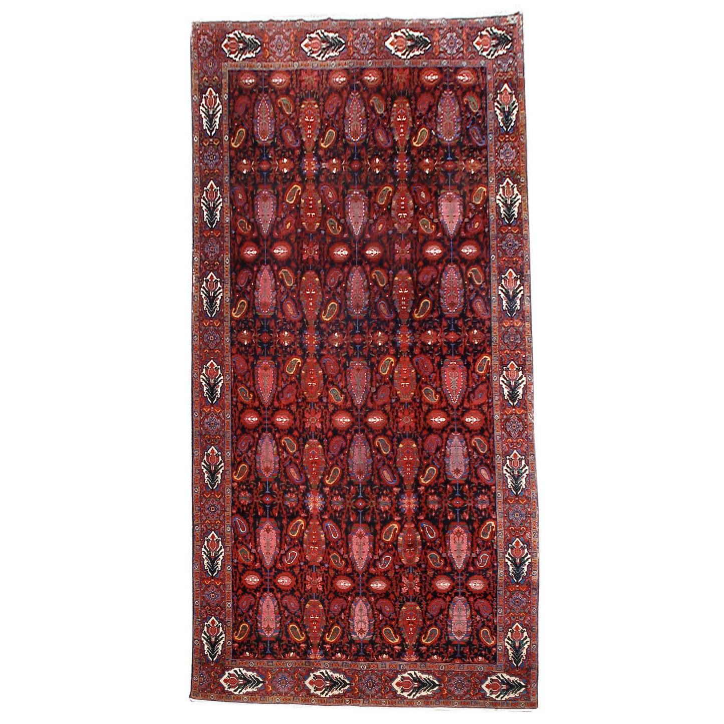 Tapis persan Malayer surdimensionné, vers 1900