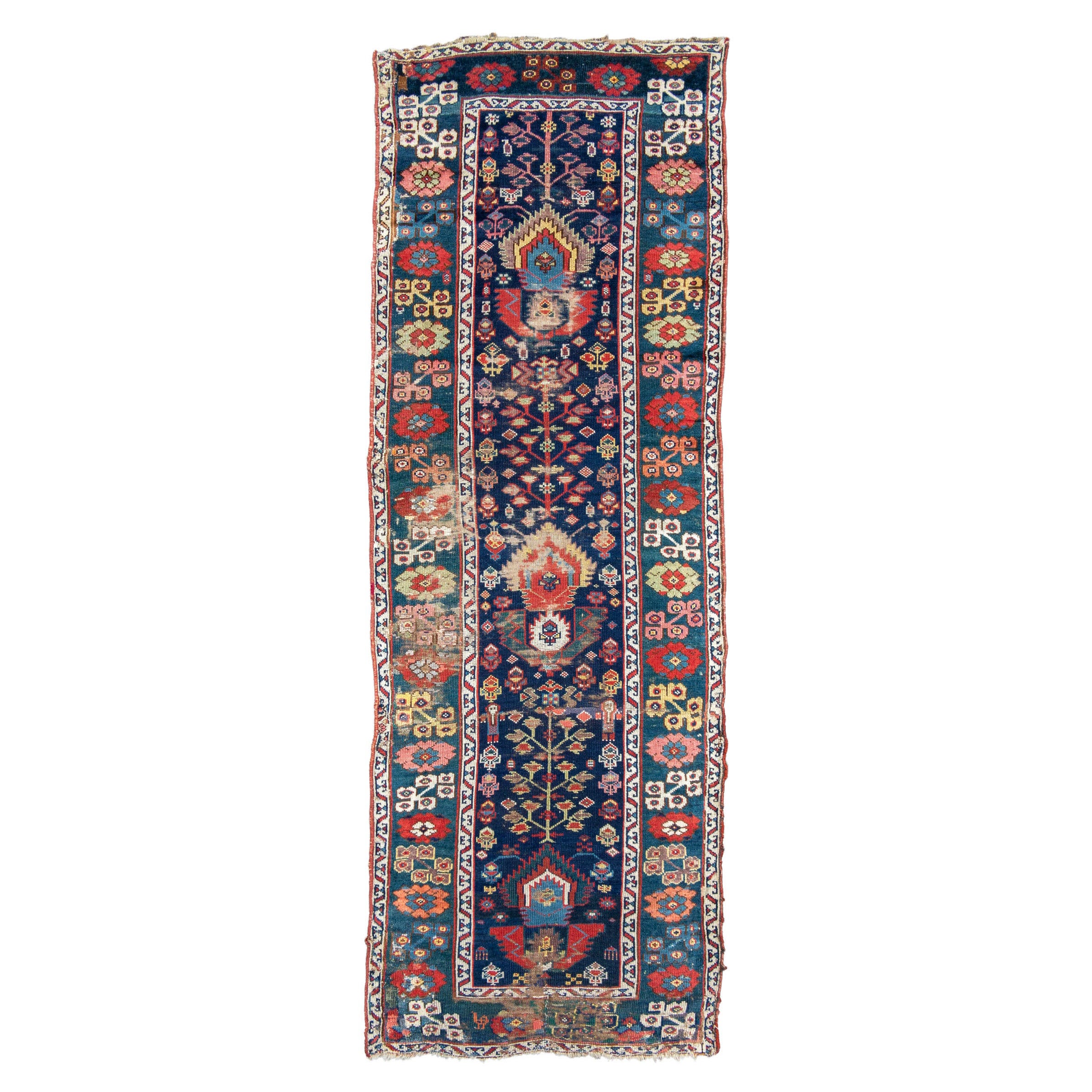 Antique Northwest Persian Runner, 19th Century For Sale