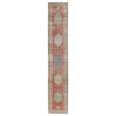 Tapis de couloir persan ancien Bidjar 26465