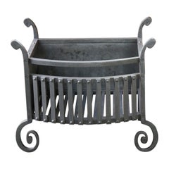 19th Century English Victorian Fireplace Grate, Fire Grate