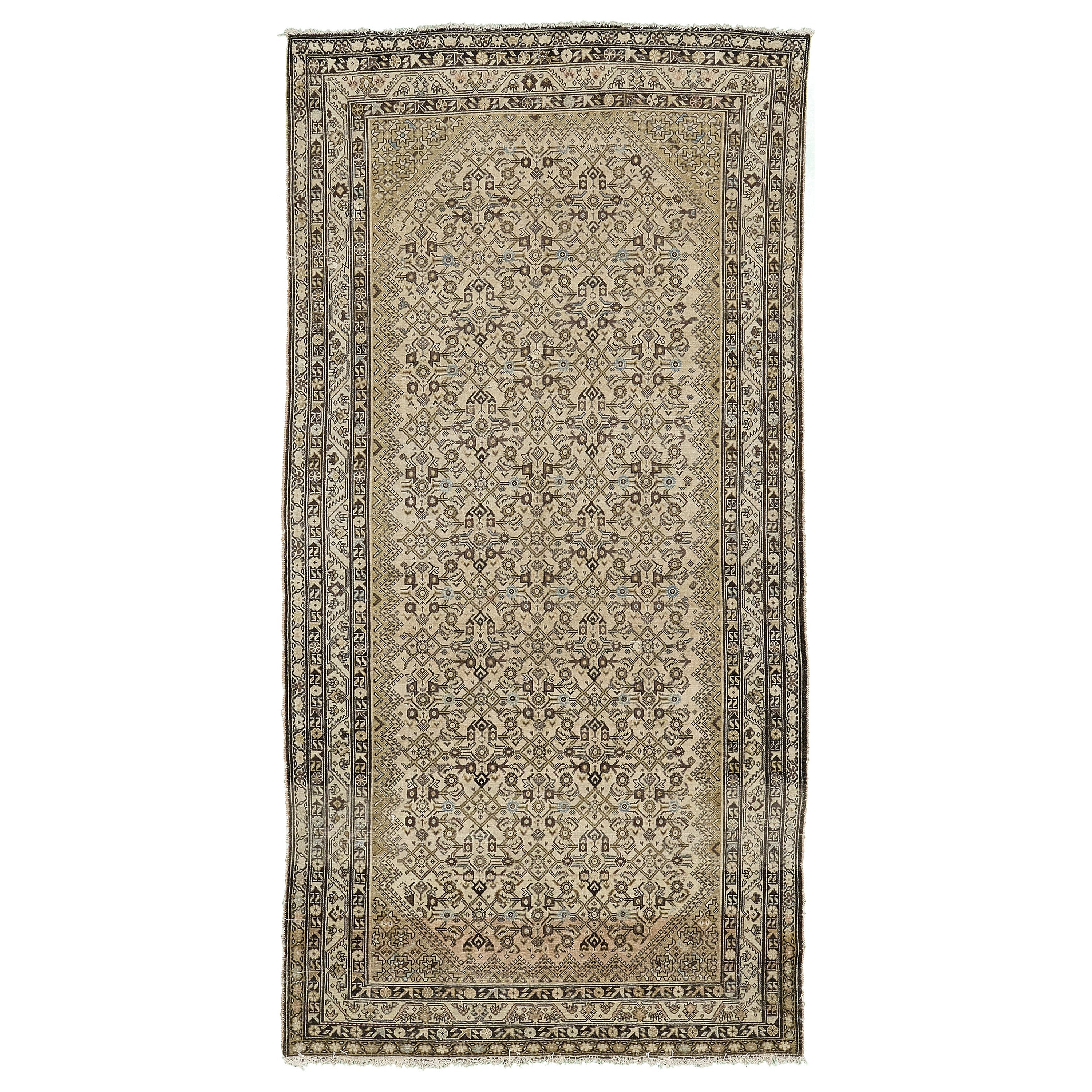 Antique Persian Malayer Runner 26810 For Sale