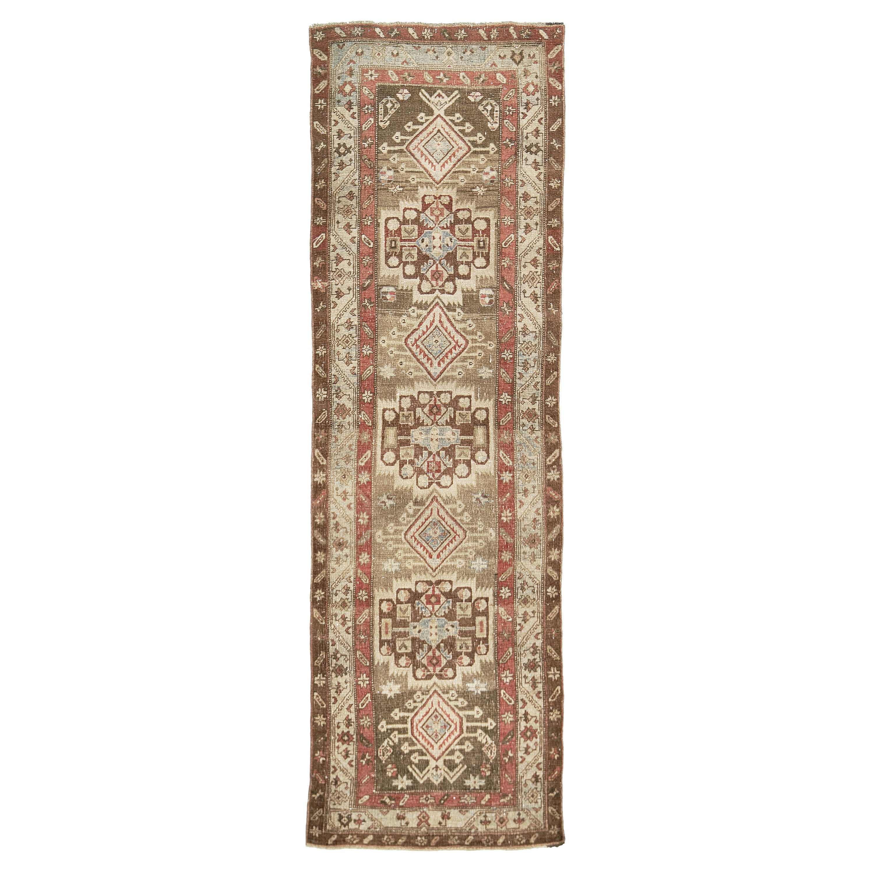 Antique Persian Sarab Runner 27218 For Sale