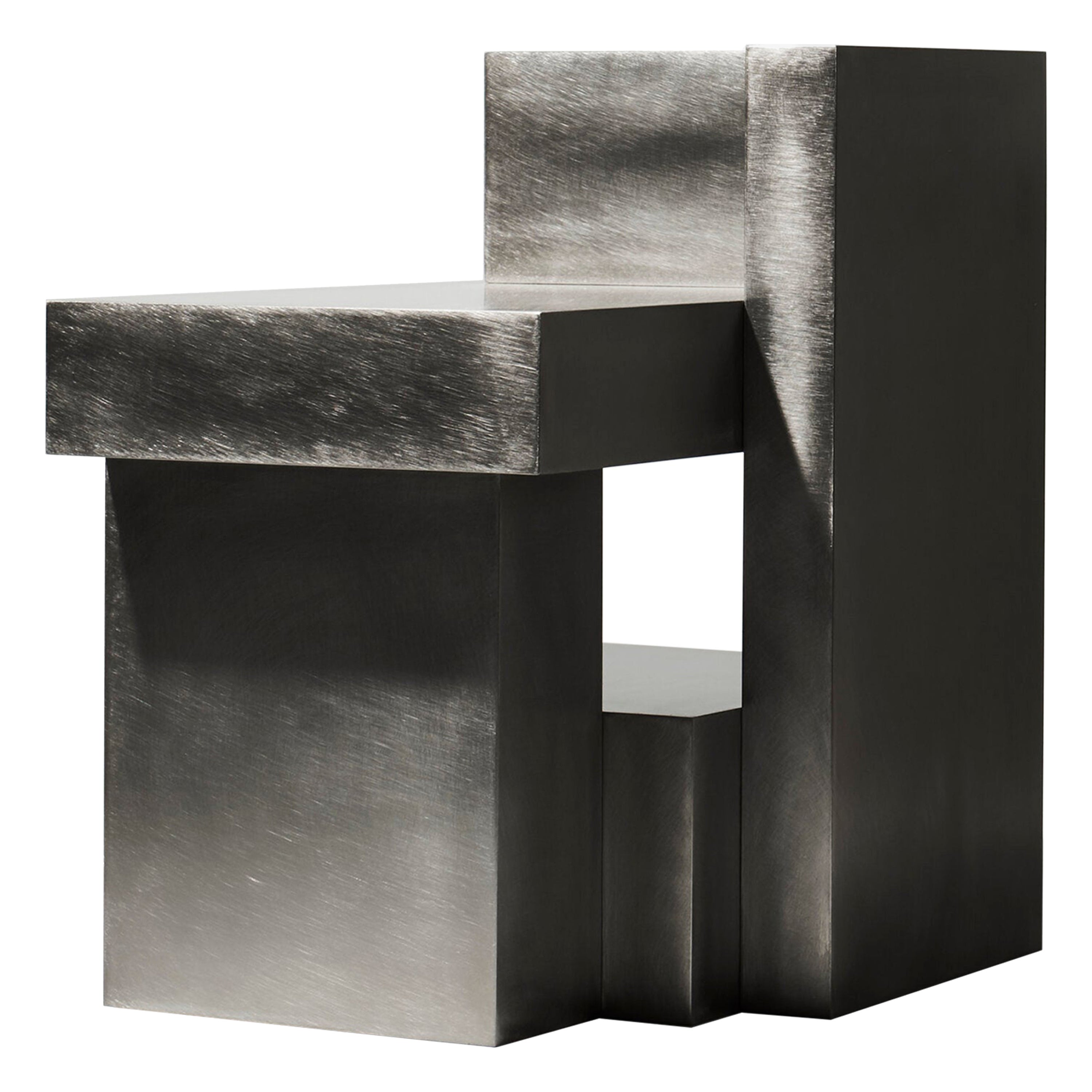 Layered Steel Seat VII by Hyungshin Hwang For Sale