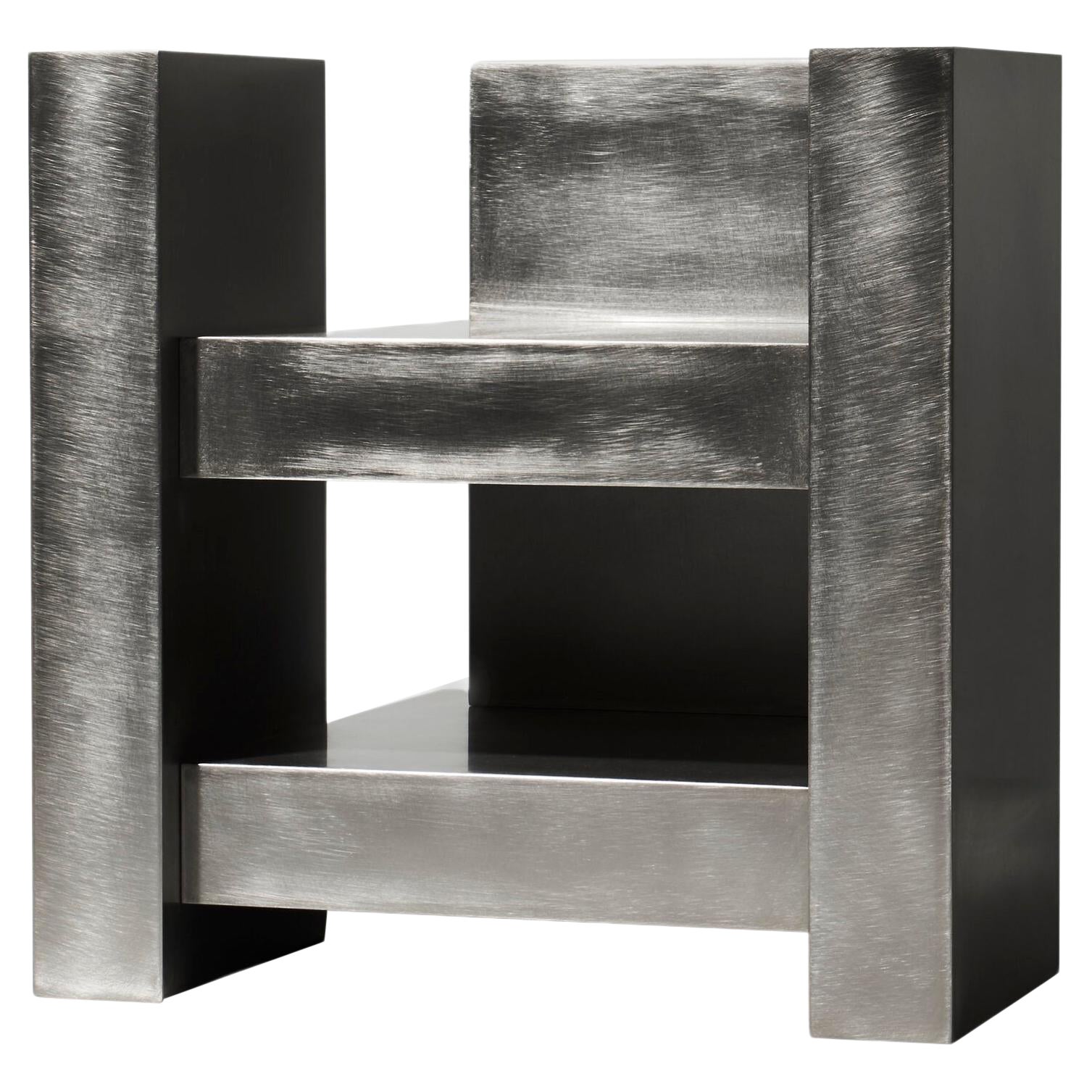 Layered Steel Seat by Hyungshin Hwang For Sale