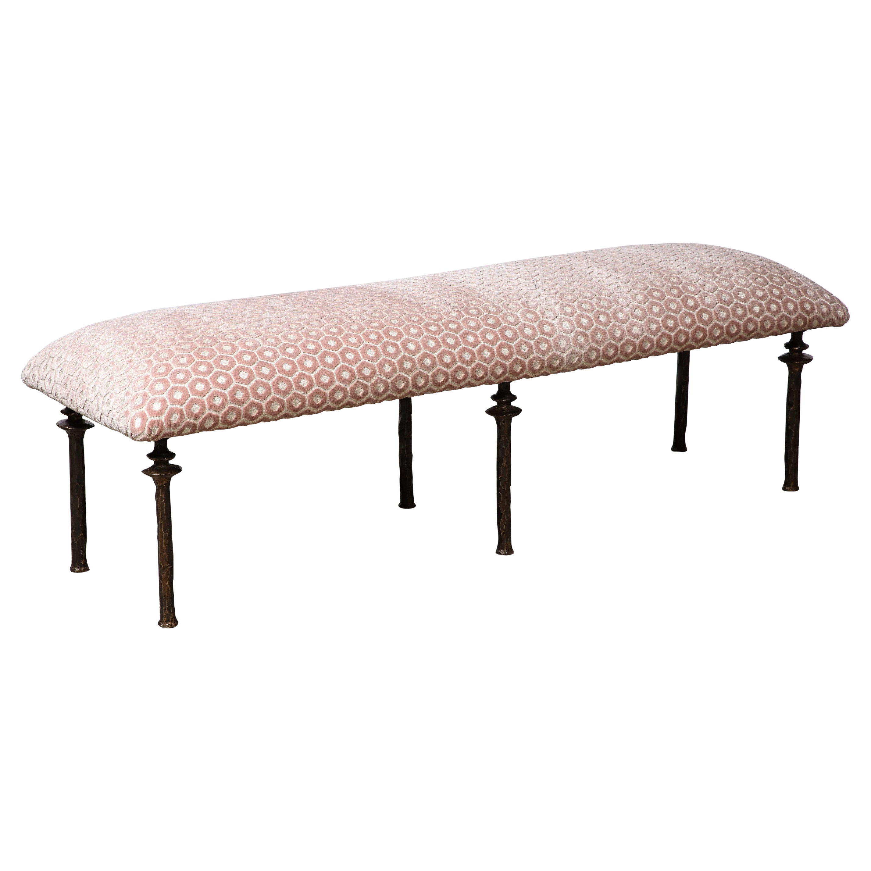 Contemporary Bronze Bench For Sale