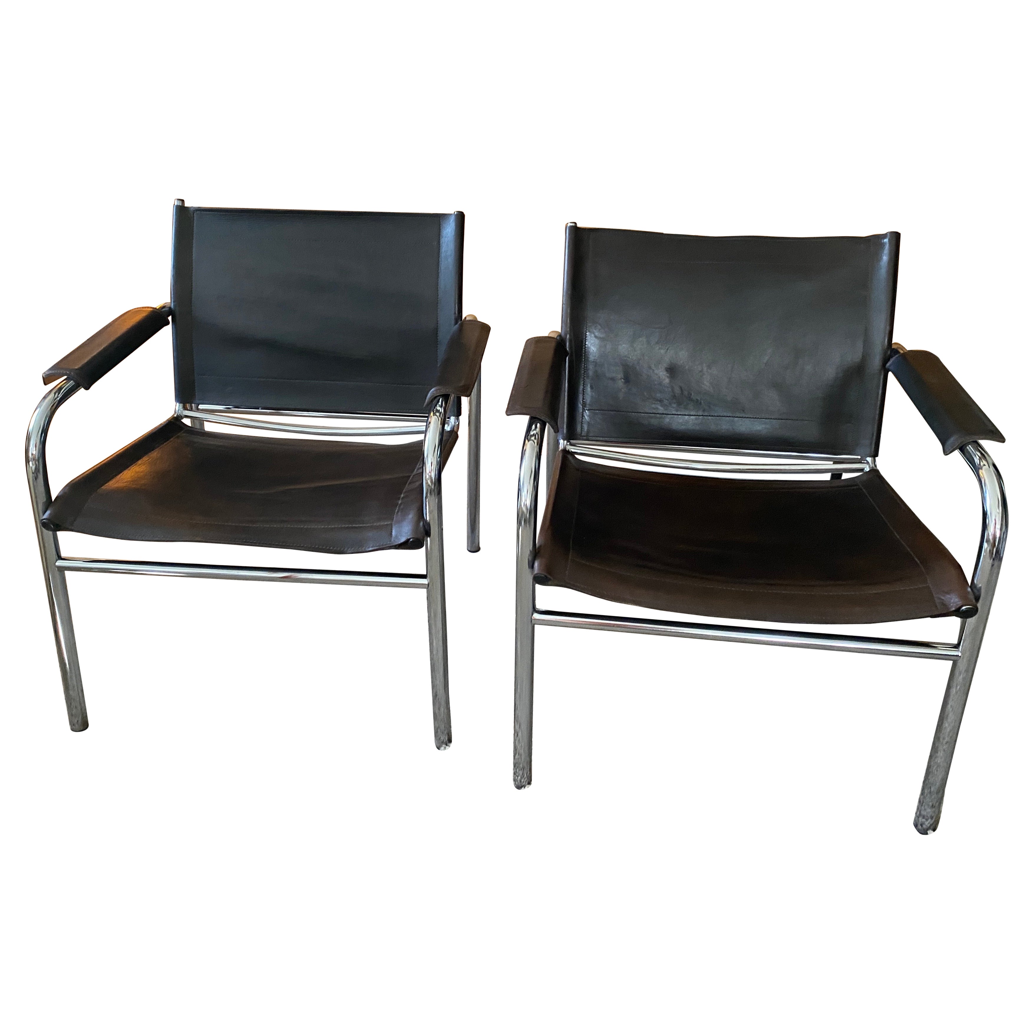 Pair of Vintage Klinte Armchairs by Tord Bjorklund for Ikea, 1980 For Sale