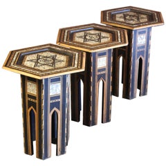 Antique Inlaid Syrian Tables