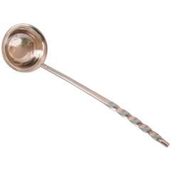 Antique Victorian Sterling Silver Ladle, York, 1840